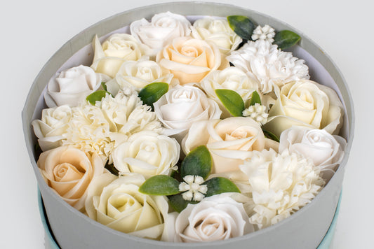 Caixa com flores