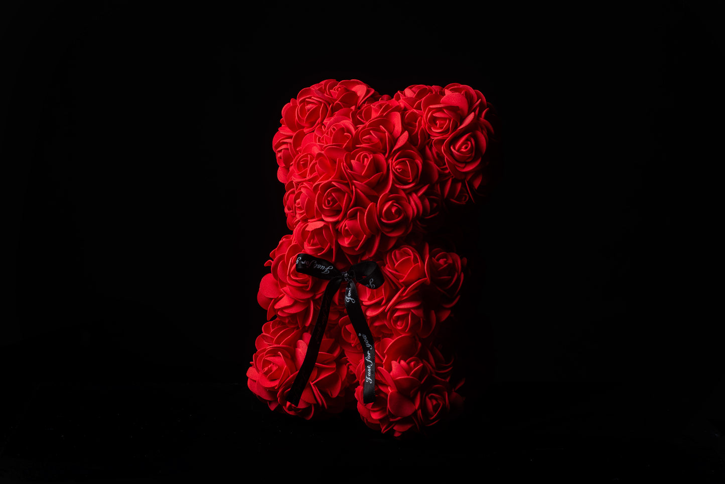 Urso em rosas