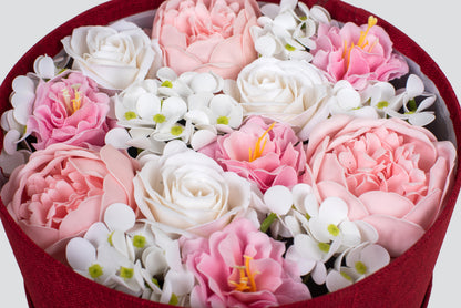 Caixa de flores variadas