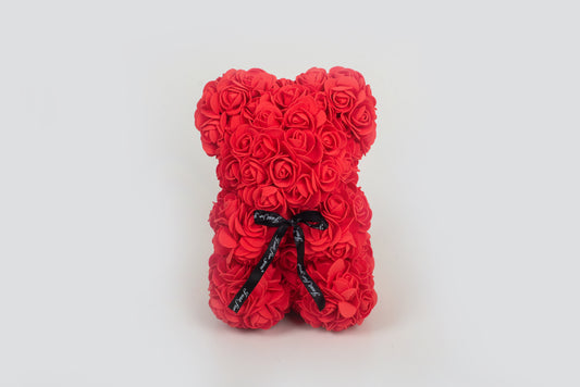 Urso em rosas