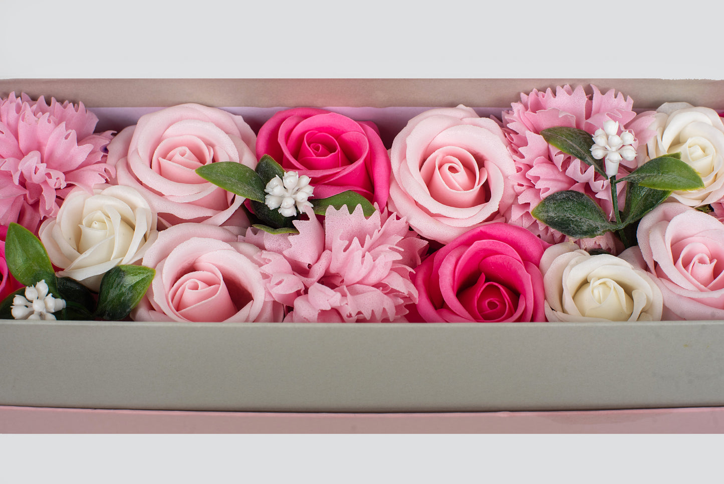 Caixa de flores retangular