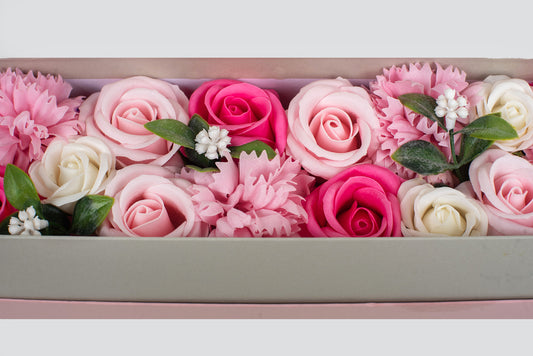 Caixa de flores retangular